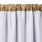 Threadmade Home Versailles Faux Silk Blackout Window Curtain, Gold - 52"W x 84"L